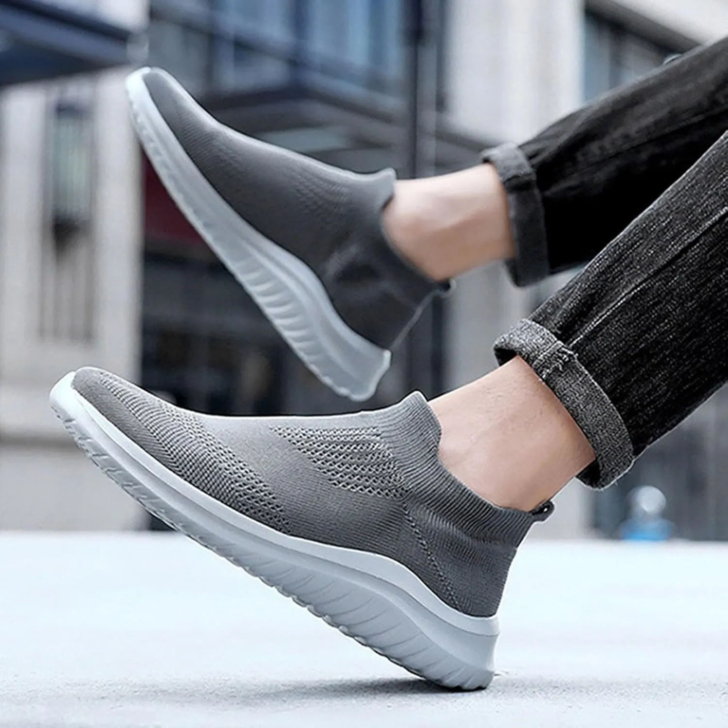 Mens Slip on Shoes Mens Athletic Shoes Sneaker for Men Shoe for Men Breathable Comfortable Sneaker