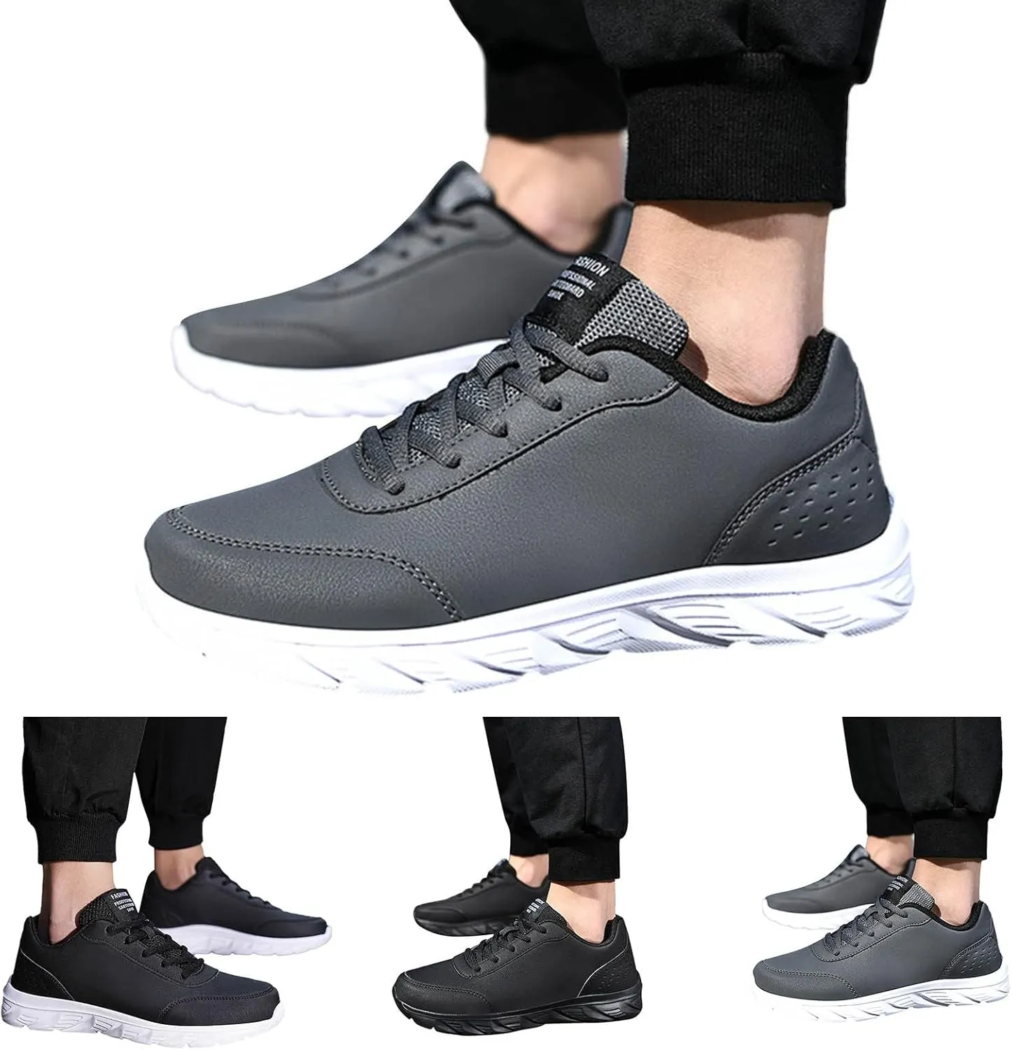 Mens Slip on Shoes Mens Tennis Shoes Slip on Shoe for Men Walking Shoe for Men Sport Running Trail Sneaker