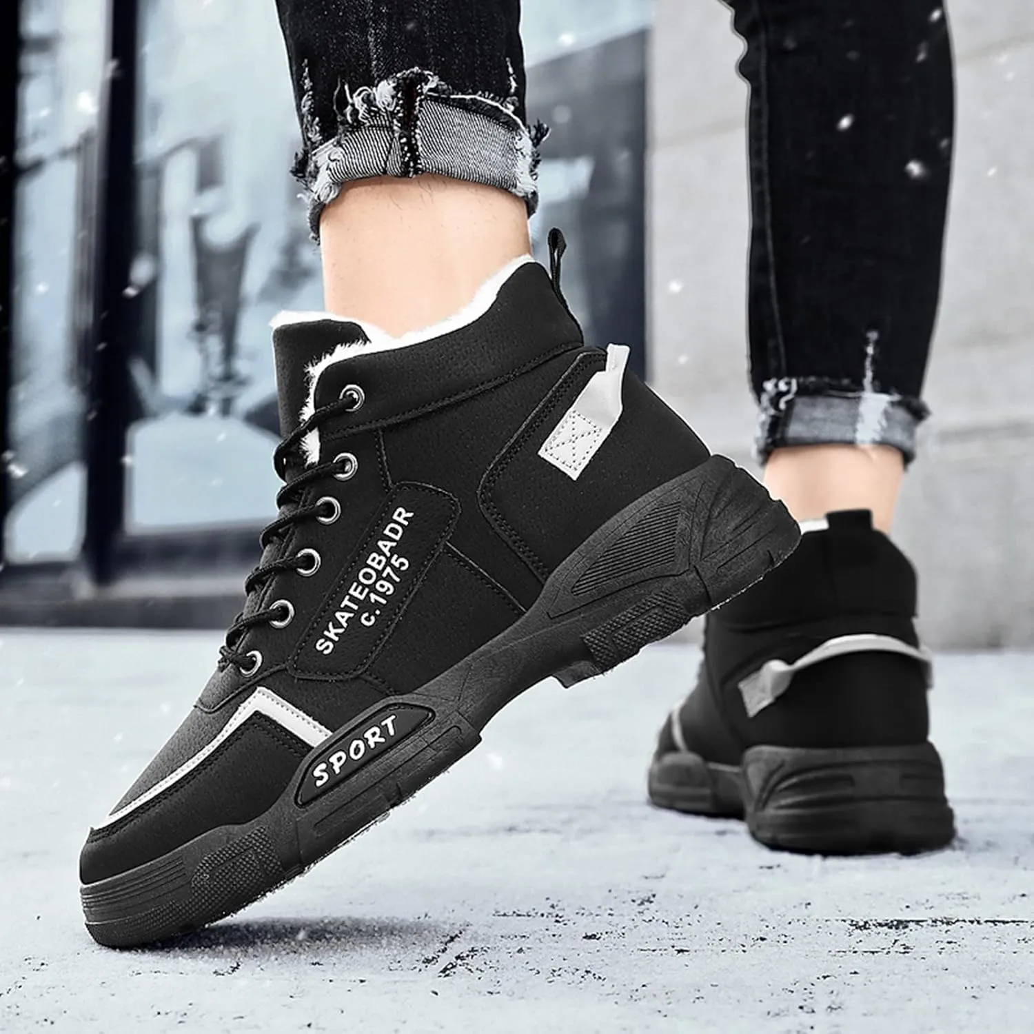Mens Slip on Sneakers Work Shoes for Men Men's Sneaker Lightweight Breathable Mesh Slide Shoe White Sneakers Slip on Lightweight Breathable Fashion Running Shoes Men