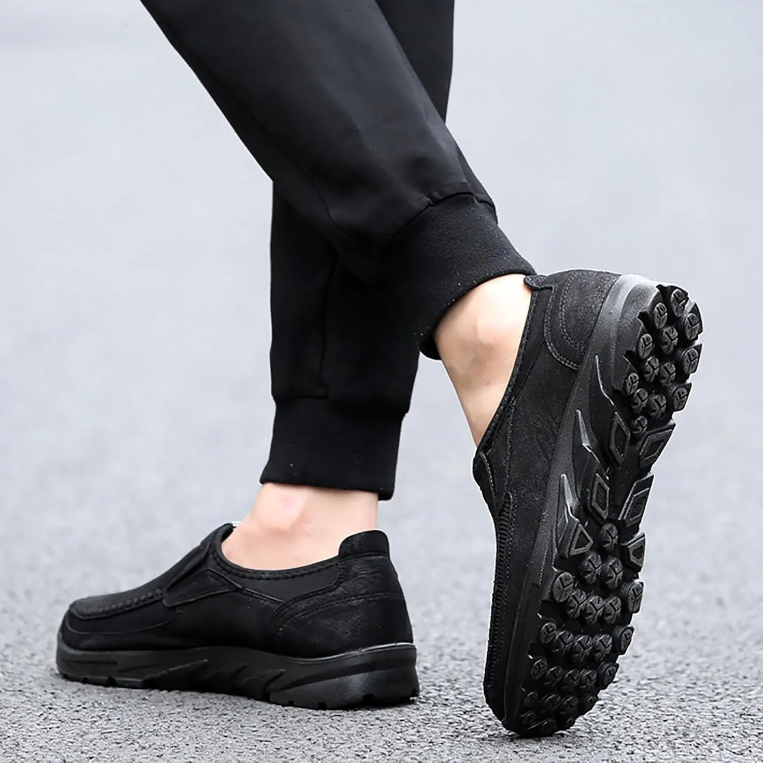 Men's Slip Shoes Casual Shoes for Men Leather Sports Trendy Design for Active Lifestyles Sneakers