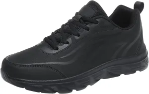 Mens Sneakers Wide Trails Hiking Shoes Slip on Walking Shoes Trekking Hiking Sneakers Wide Width Tennis Shoes