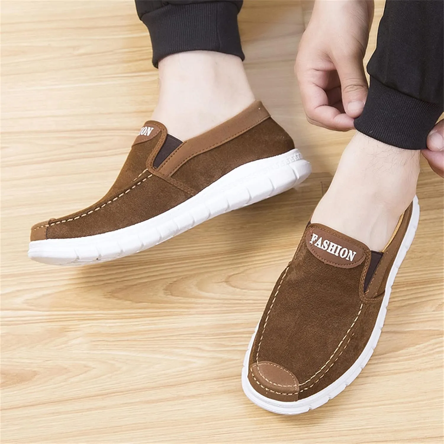 Mens Tennis Shoes Mens Slip on Shoes Shoe for Men Slip on Shoe for Men Running Trail Comfortable Sneaker