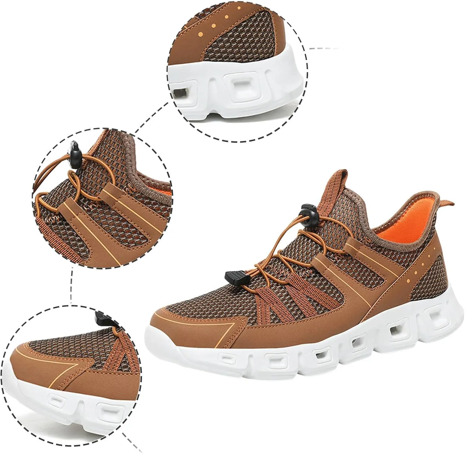 Mens Tennis Shoes Mens Slip on Shoes Sneaker for Men Slip on Shoe for Men Mesh for Everyday and Travel Sneaker