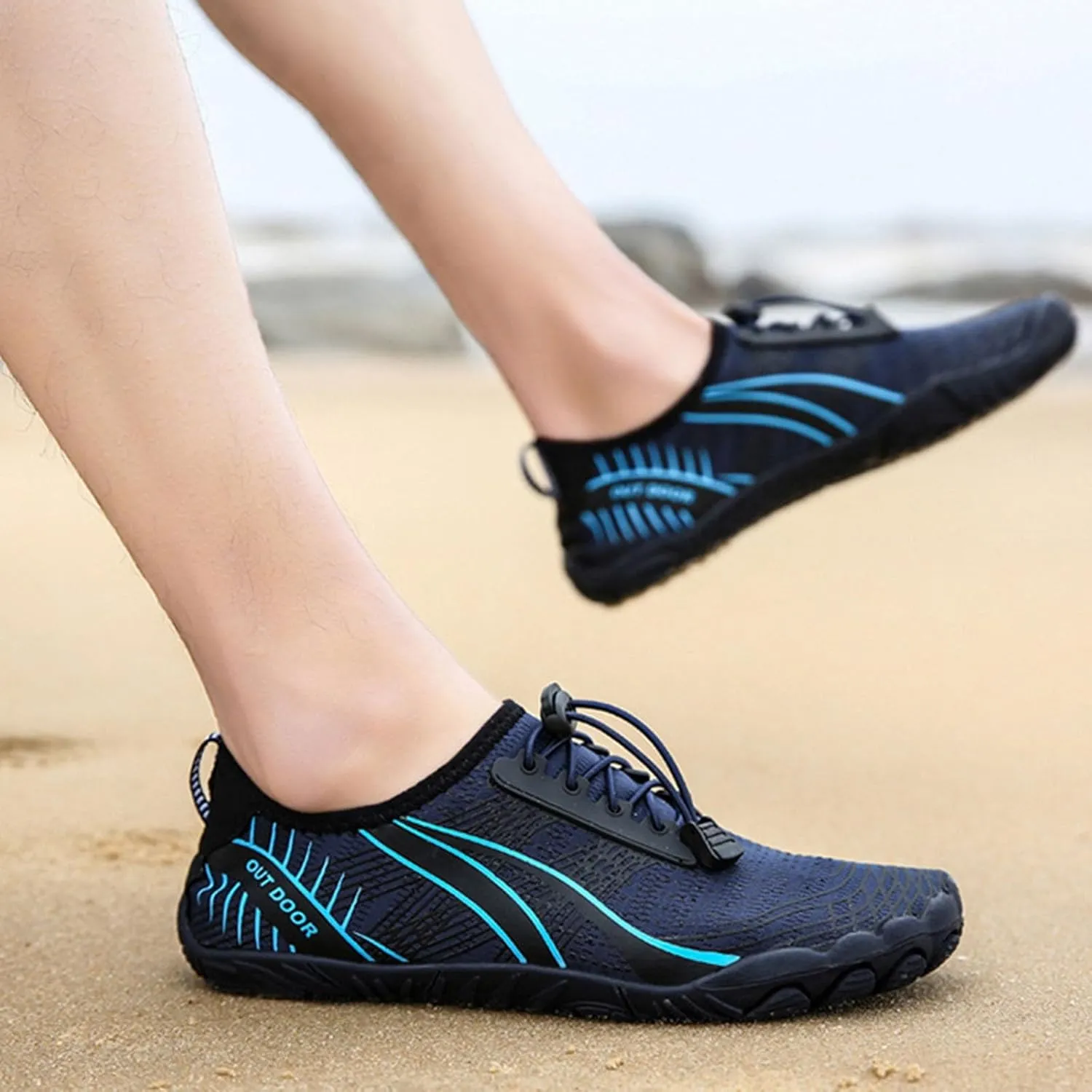 Mens Water Shoes 11 Barefoot Aqua Socks Quick Dry Water Shoes for Hiking Women Womens Wide Width Water Shoes Beach Shoes with Drainage for Beach Swimming Hiking Boating Sailing