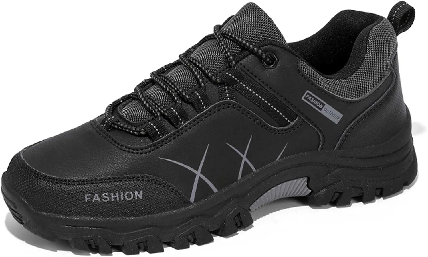 Mens Womens Anti Slip Wear Resistant Lace Up Hiking Boots Comfortable Breathable backpacking boots Rubber Soles Scenic Spots Tourist Boots Couple Park Walking Boots Rock Climbing Boots