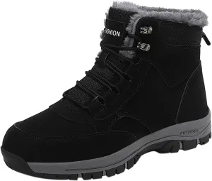 Men's Work Boots Slip On Hiking Sneakers Shoes Warm Women's Safety Shoes Business Casual Platform Sneakers Lightweight Safety Hike Grounded Footwear