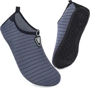 Metog Men Women Water Shoes Quick-Dry Aqua Socks Barefoot Slip-on for Beach Swim Sport Surf Yoga Exercise