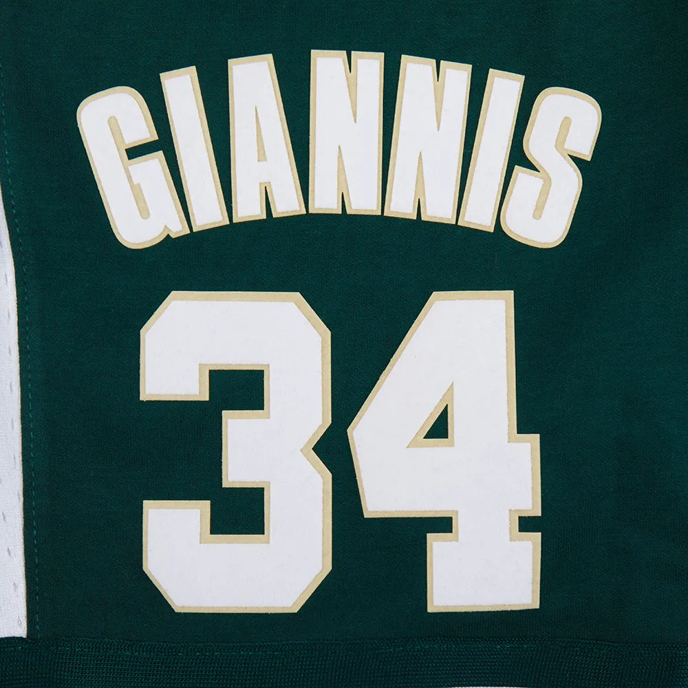 MILWAUKEE BUCKS GIANNIS ANTETOKOUNMPO #34 CLASSIC MEN'S DK 2.0 SHO (FOREST GREEN)