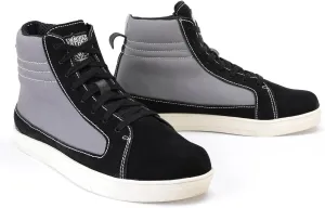 Milwaukee Leather Men's Motorcycle Reinforced Street Biker Casual Riding Shoes Leather Suede Canvas - 11.5