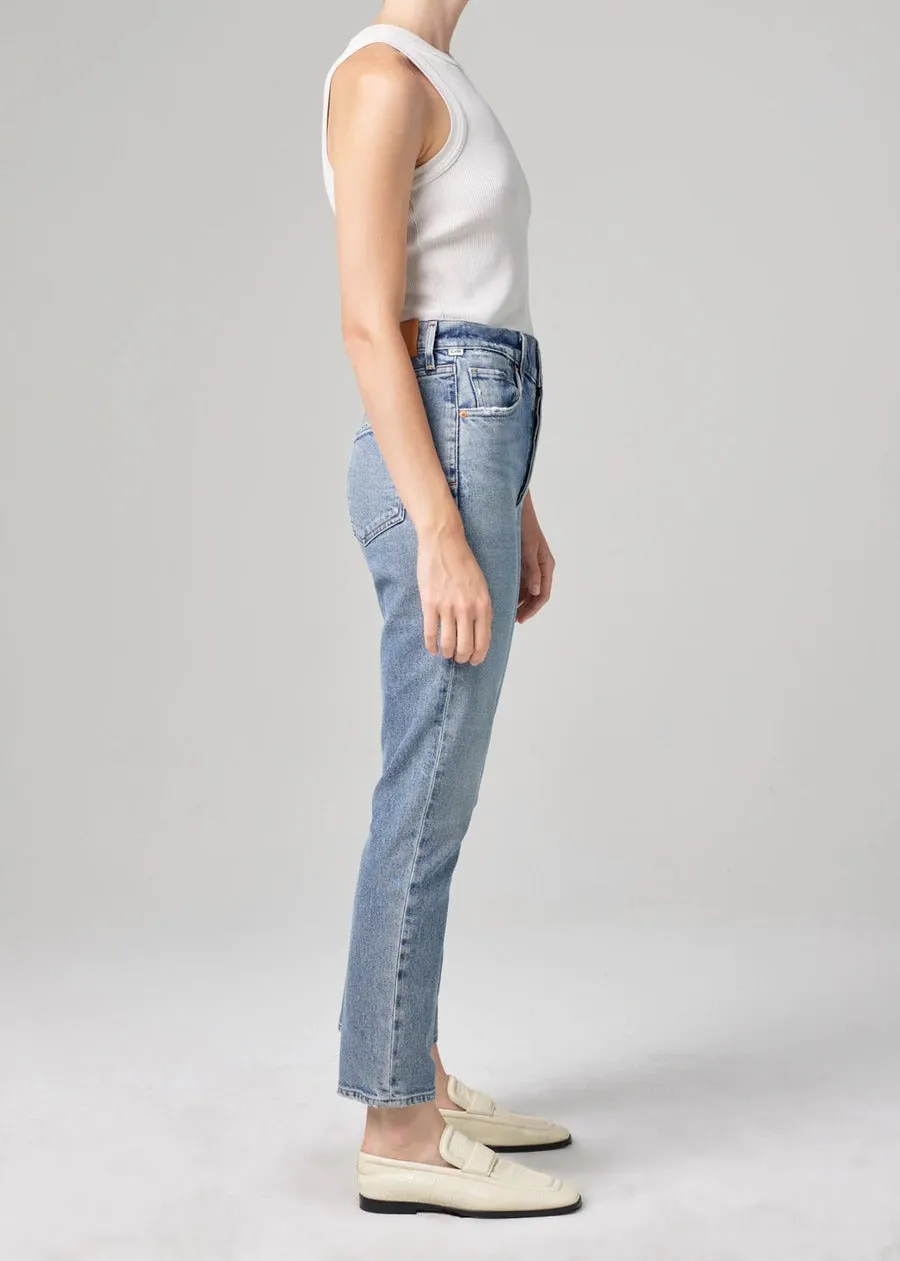 Mirja High Rise Straight Leg Jean