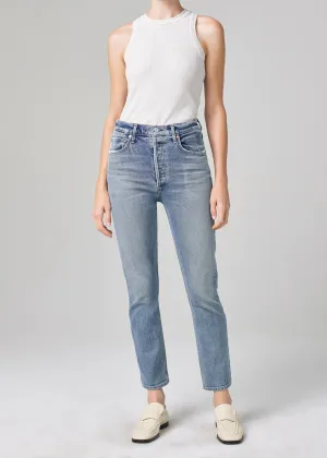 Mirja High Rise Straight Leg Jean