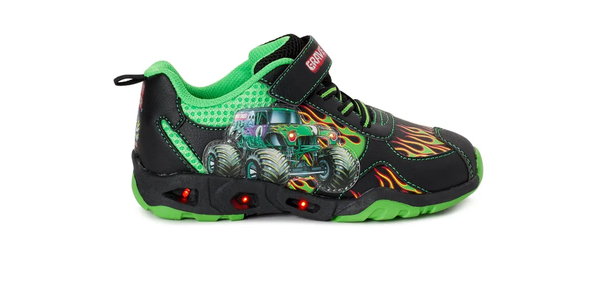 Monster Jam Toddler Boys License Athletic Sneakers