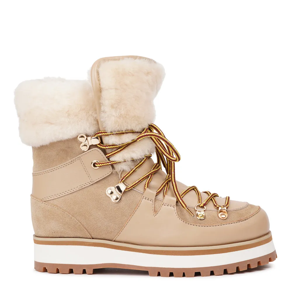 Mount Q - Shearling boots