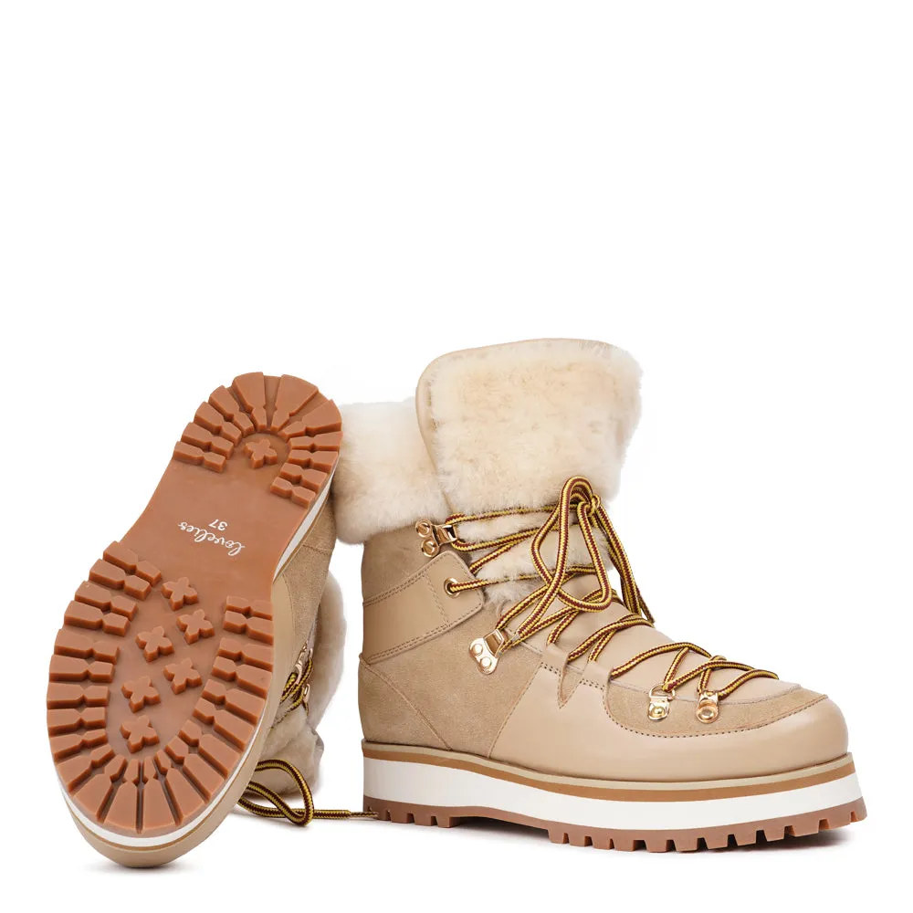 Mount Q - Shearling boots