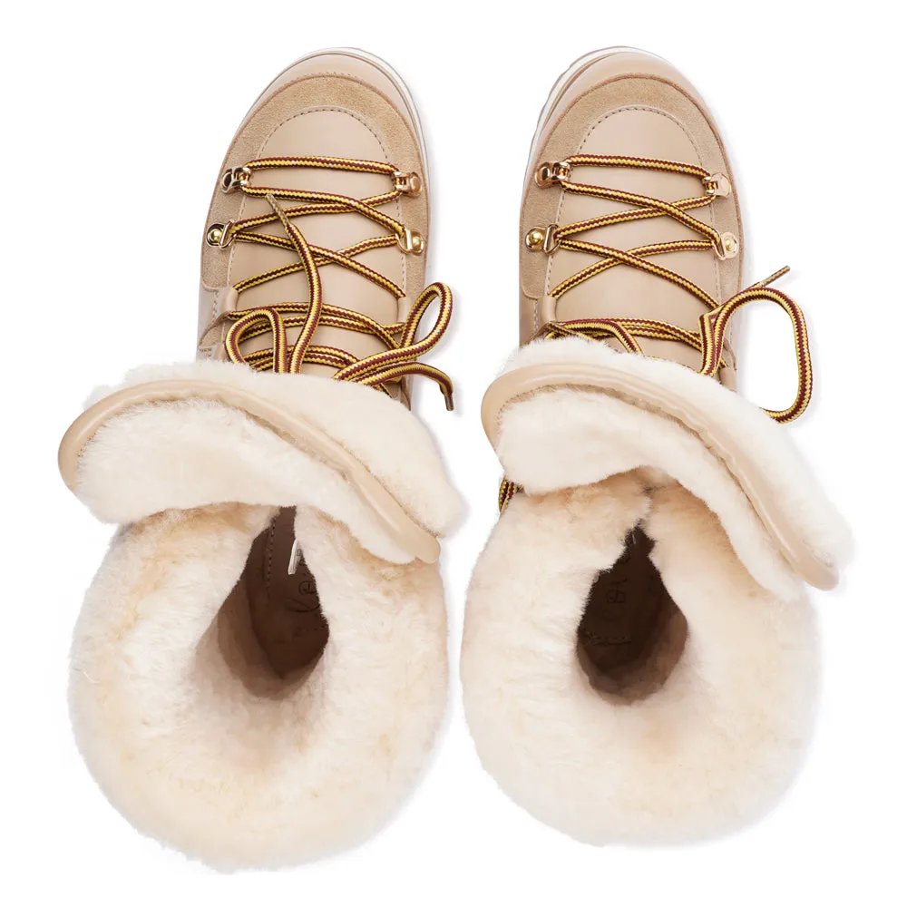 Mount Q - Shearling boots