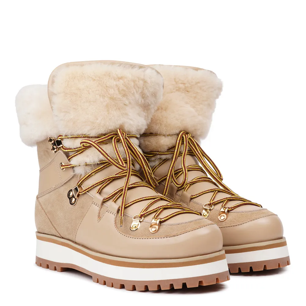 Mount Q - Shearling boots