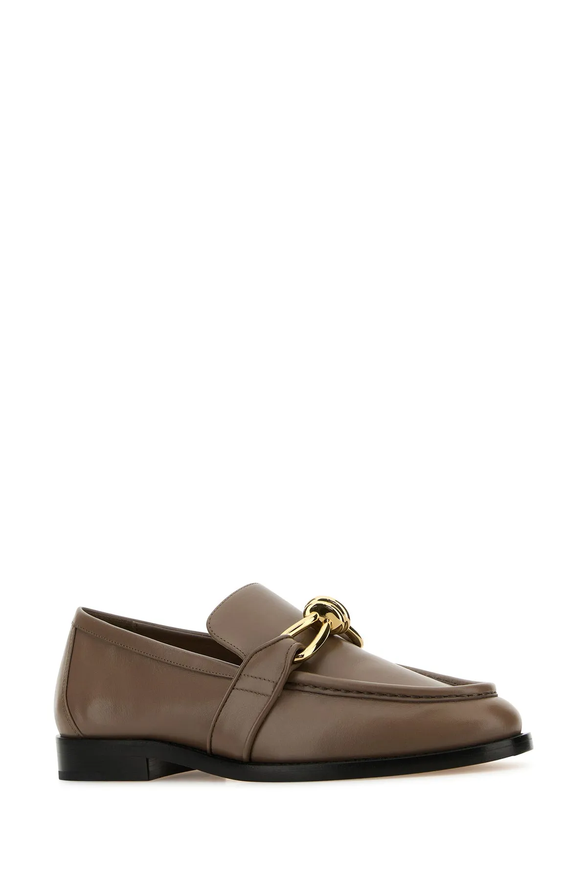 Mud leather Astaire loafers
