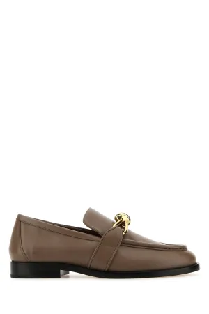Mud leather Astaire loafers
