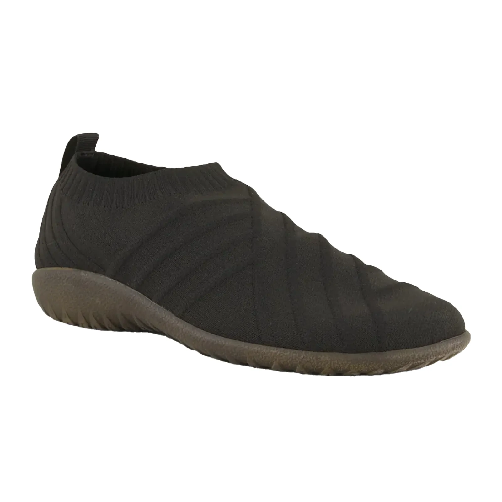Naot Okahu Slip On (Women) - Black Knit