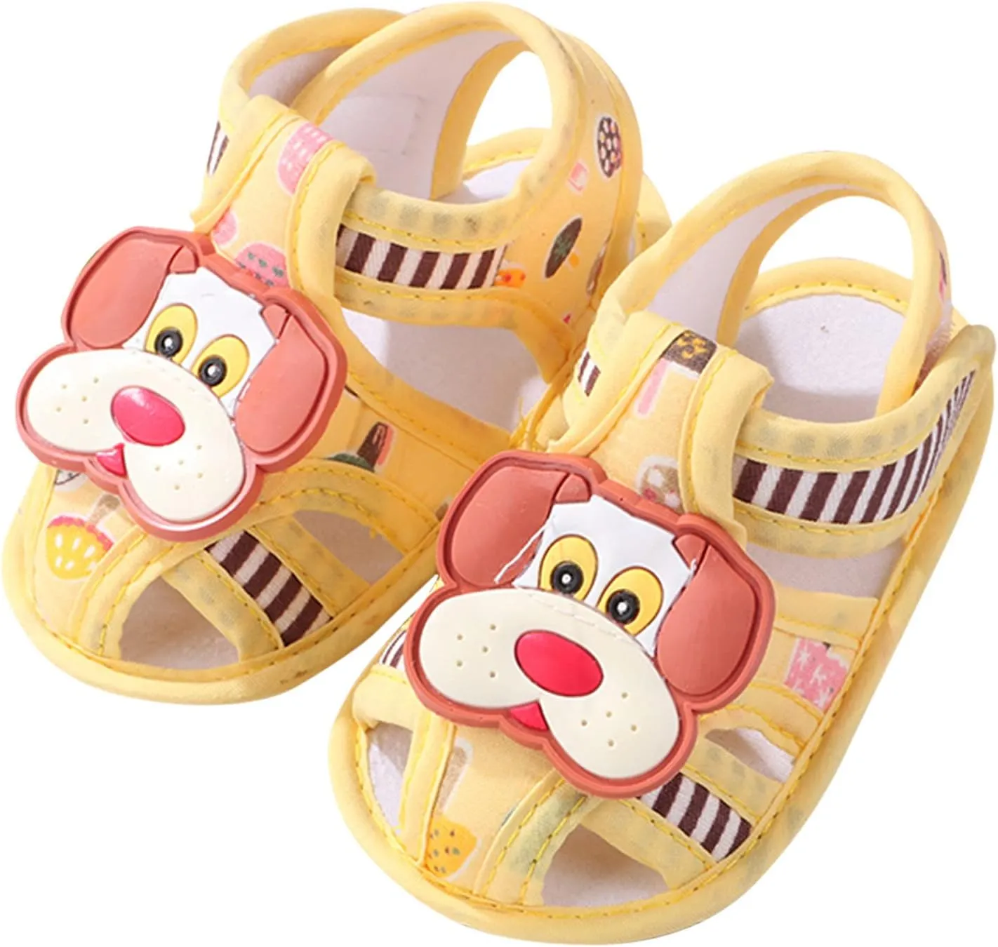 Newborn Shoes for Girls, Baby Girls Boys Shoes Infant Toddler Walkers Shoes Cartoon Bear Princess Shoes Sandals Gifts
