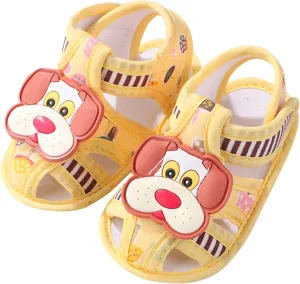 Newborn Shoes for Girls, Baby Girls Boys Shoes Infant Toddler Walkers Shoes Cartoon Bear Princess Shoes Sandals Gifts