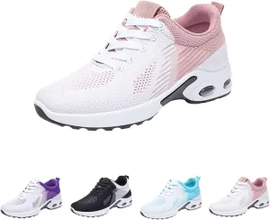 Orthopedic Shoes for Women Slip On Air Cushion Lightweight Sports Shoes Mesh Breathable Comfort Slip-On Sneakers
