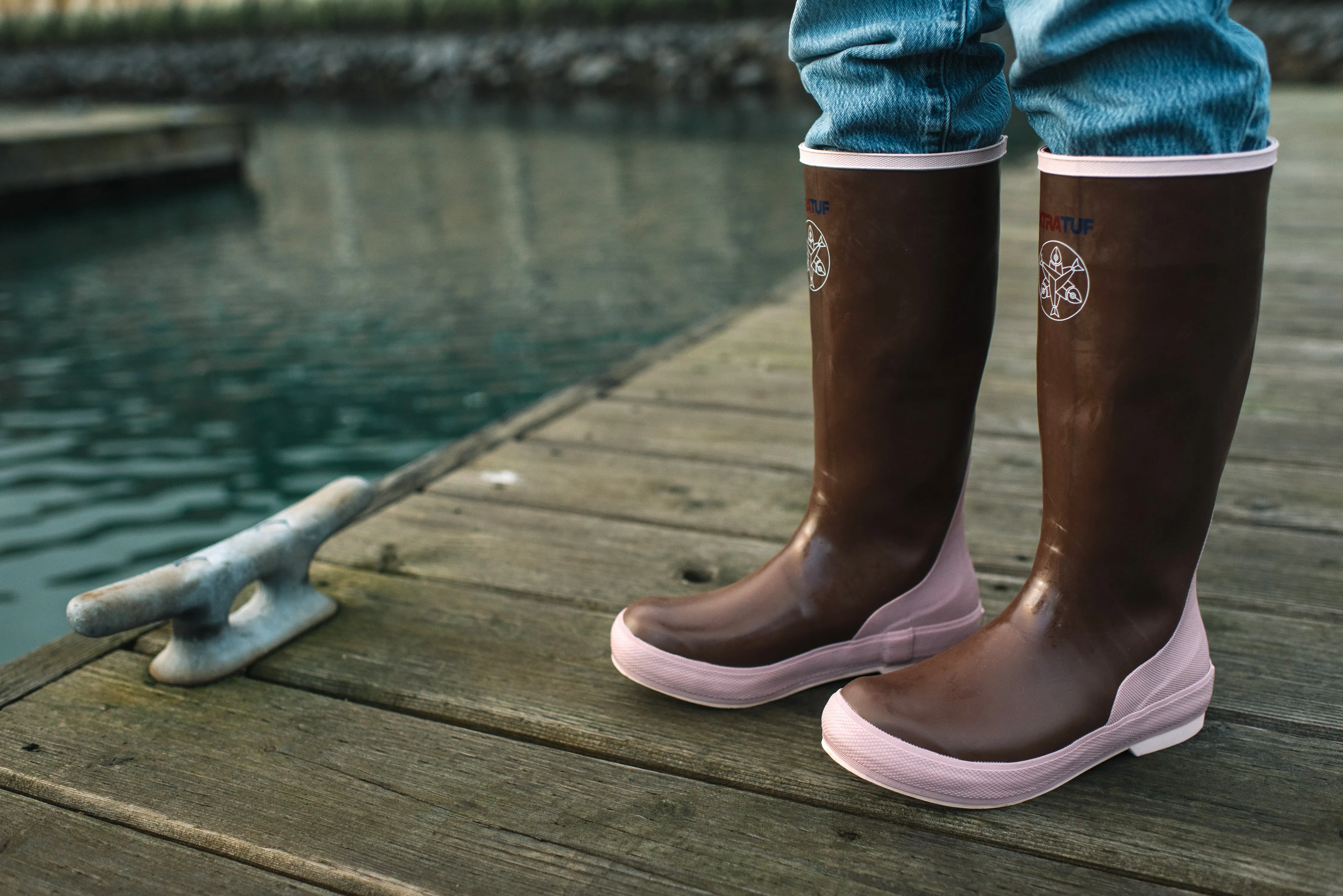 Pink Halibut 15" Legacy Boot