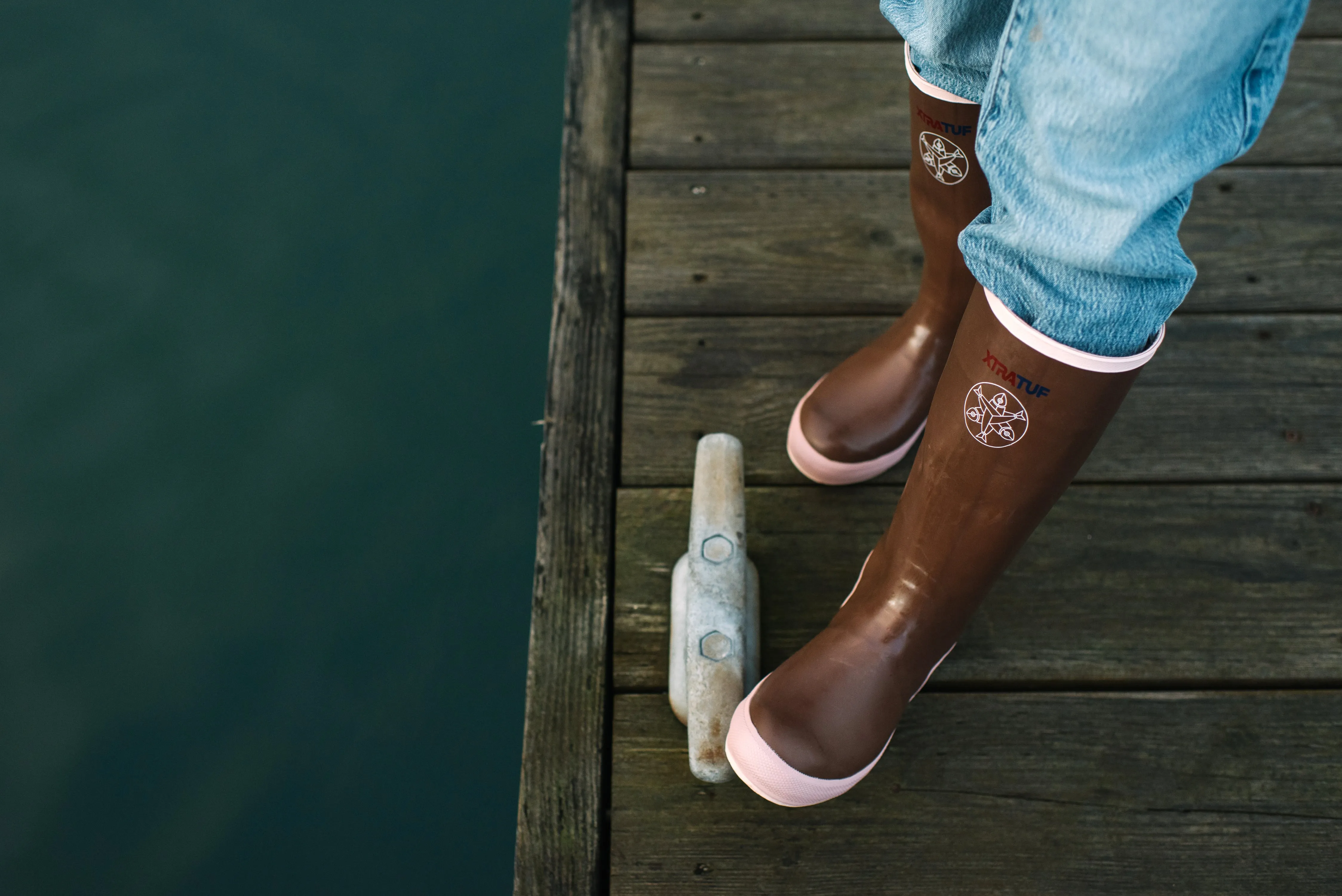 Pink Halibut 15" Legacy Boot