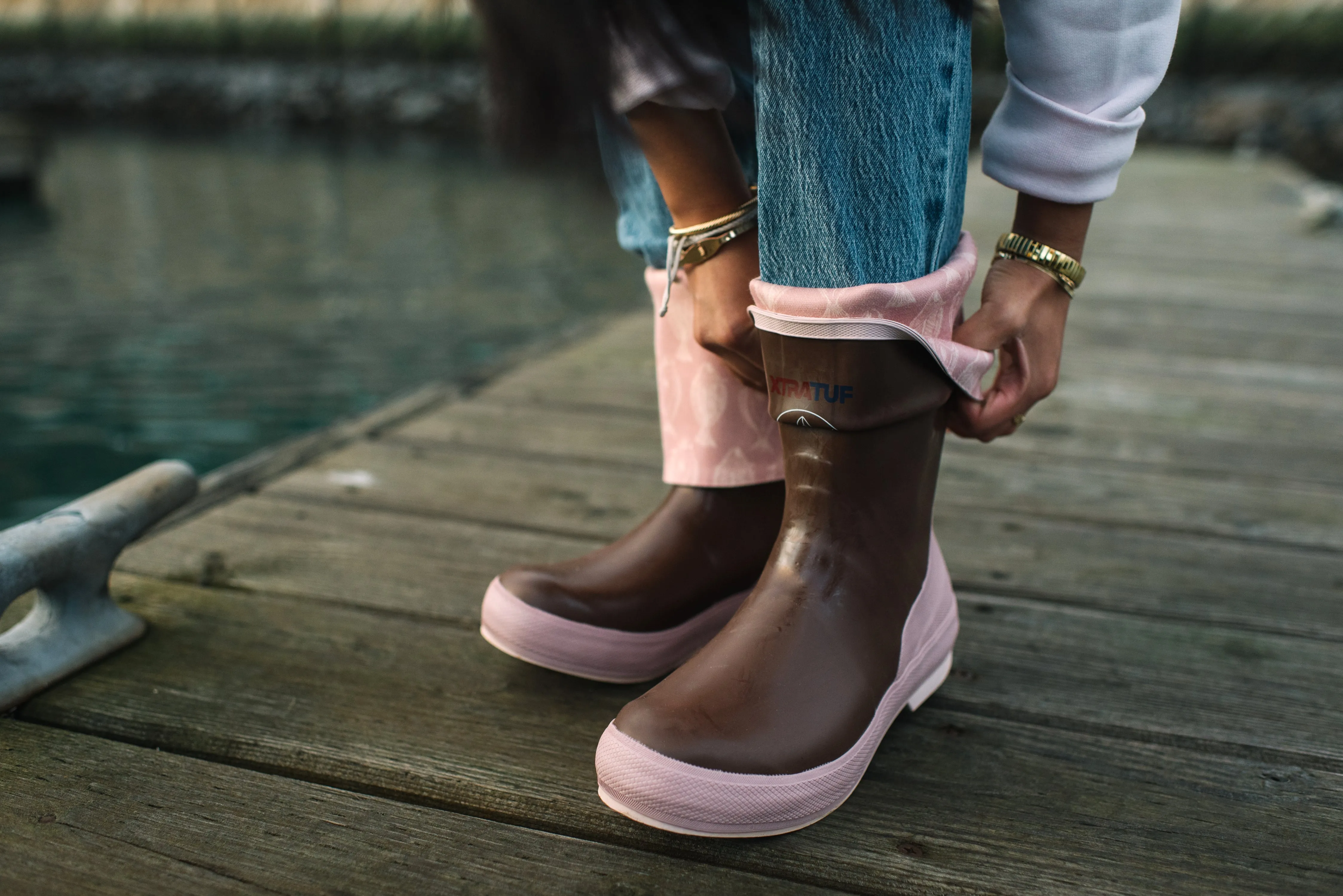 Pink Halibut 15" Legacy Boot