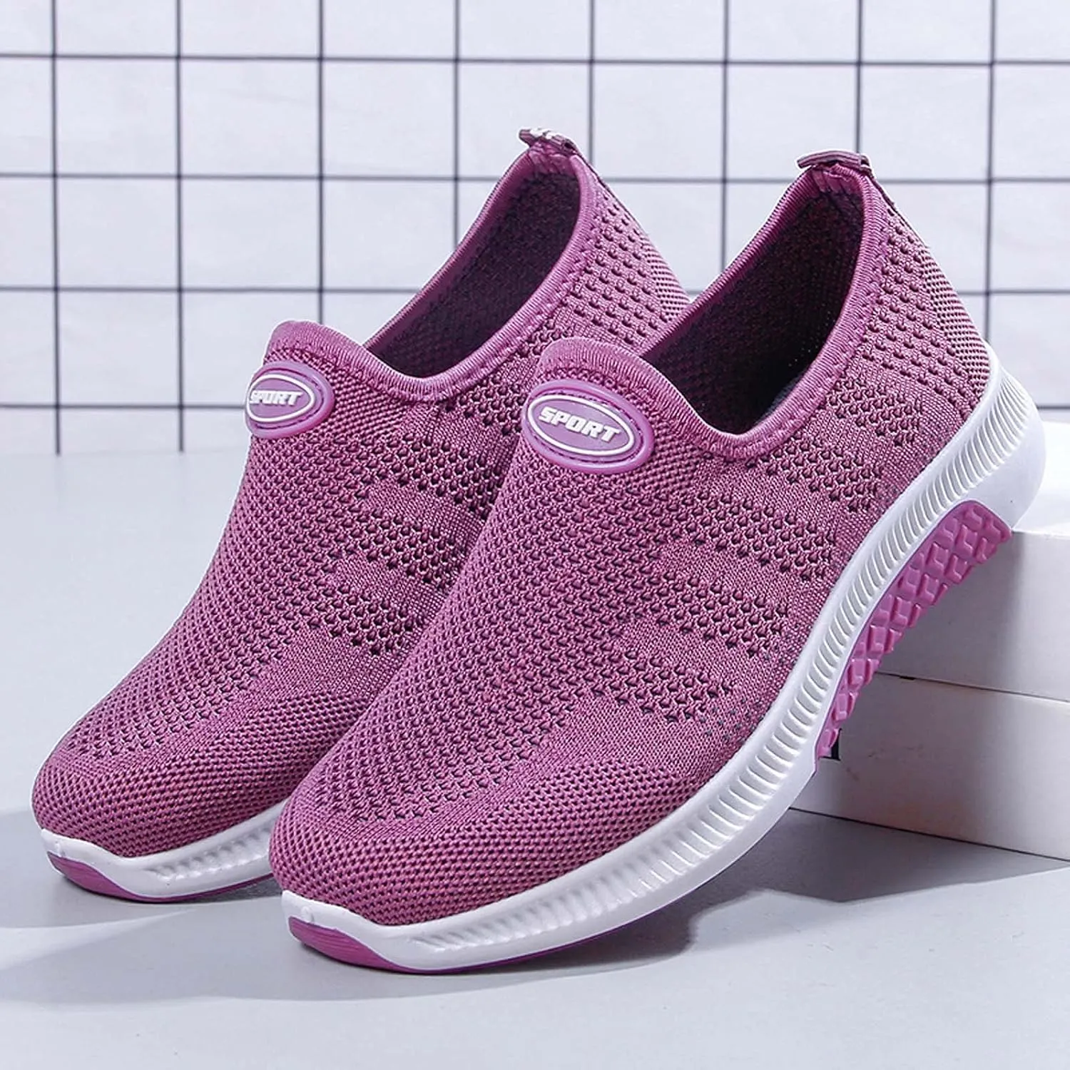 Plantar Fasciitis Work Shoes Women Non Slip Tenis Antideslizantes para Mujer Azul Marino Black Sneakers for Women Casual Sneakers for Women 2023 Wide Toe Non Slip Work Shoes Womens
