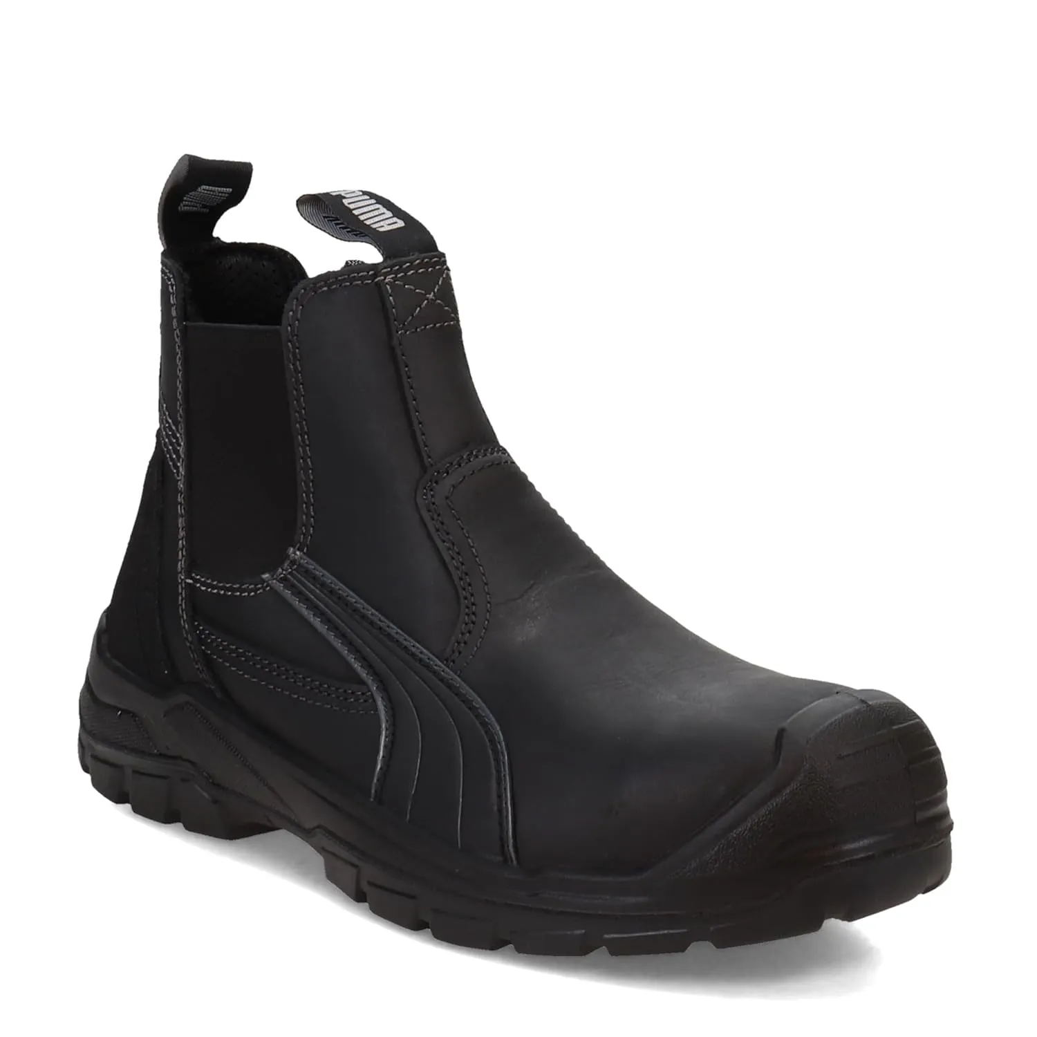 PUMA Men's Tanami Black Mid Industrial Shoe, 10.5