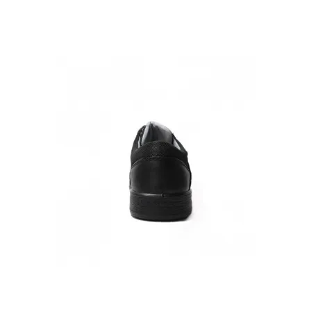 Ricosta William - Black Leather Rip Tape School Shoe