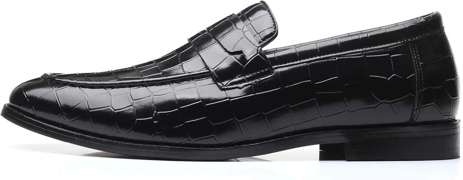 Santimon Men's Penny Loafer Driving Shoes Fashion Slippers Casual Slip on Walking Loafers Shoes