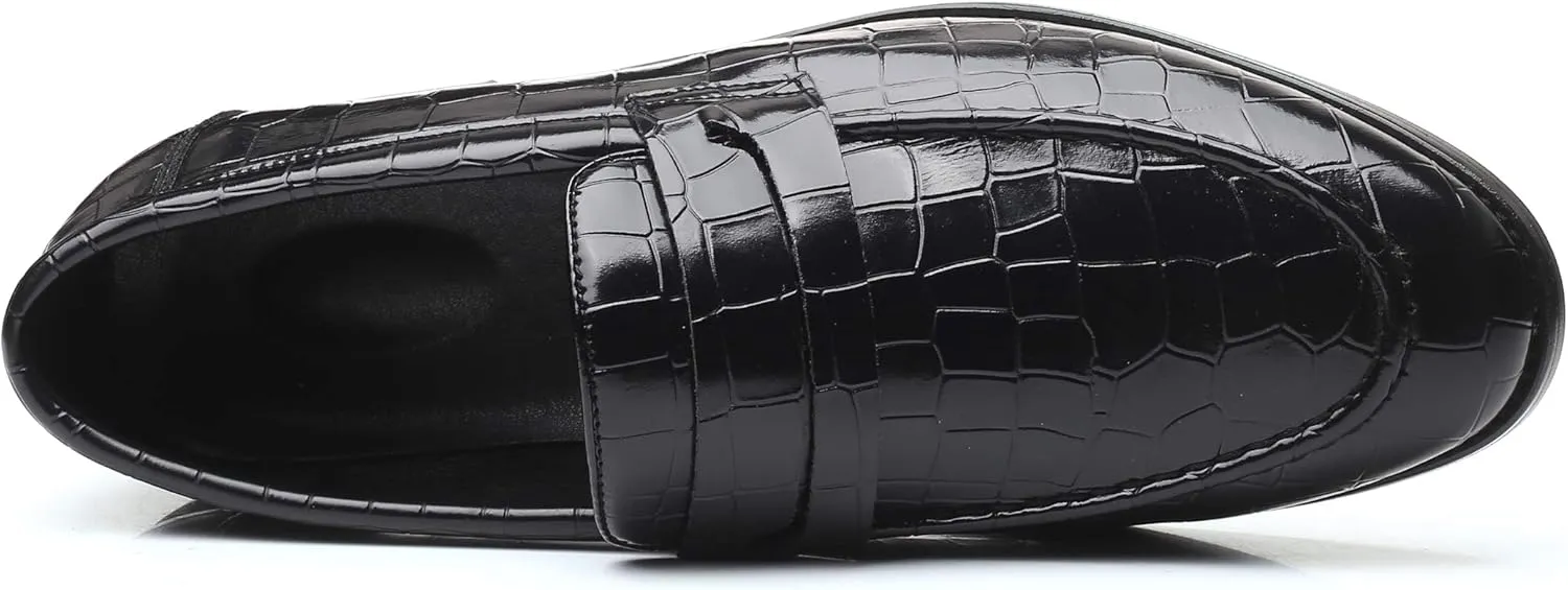 Santimon Men's Penny Loafer Driving Shoes Fashion Slippers Casual Slip on Walking Loafers Shoes