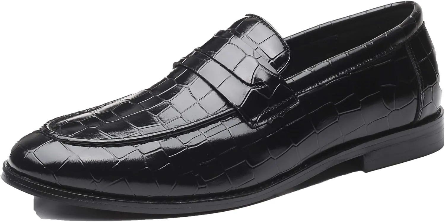 Santimon Men's Penny Loafer Driving Shoes Fashion Slippers Casual Slip on Walking Loafers Shoes