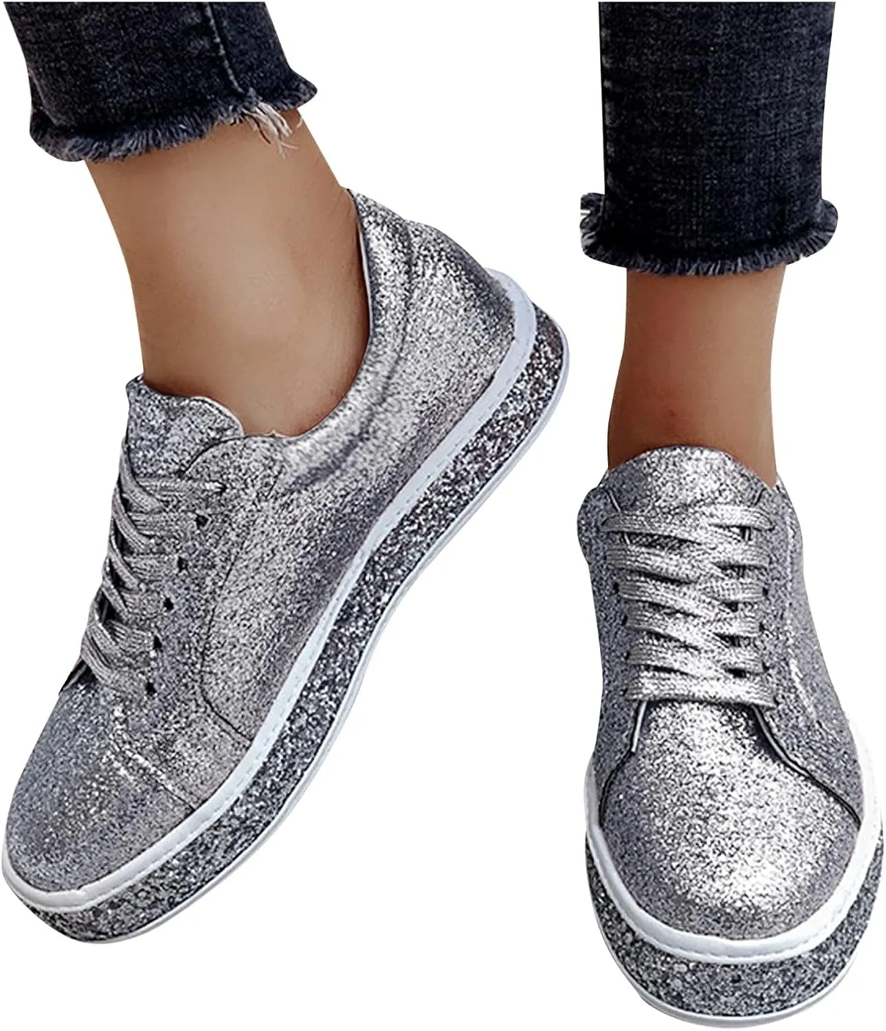 SBGMoSJ White Sneakers for Women Slip On Womens Black Tennis Shoes Slip Ons Casual Shoes for Women Sneakers White Sneakers for Women Wide Toe Box Zapato Ortopedico para Mujer Negro