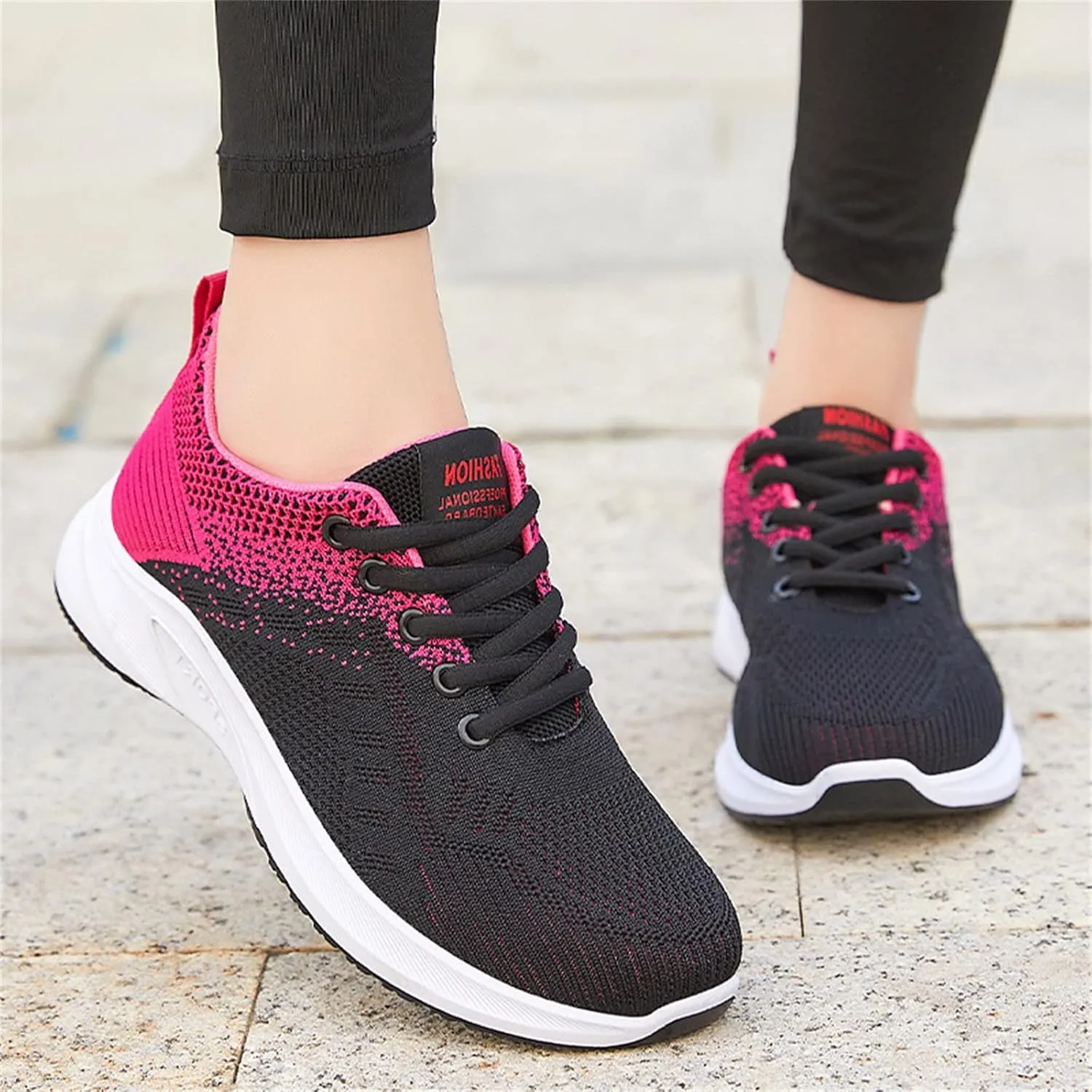SBGMoSJ Womens Lightweight Running Shoes Zapatillas Ortopedicas Cerradas Y Anchas para Mujer Women's Slip On Tennis Shoes Wide Width Size 11 Women's Sneakers Wide Fashion Sneakers Shoes for Women