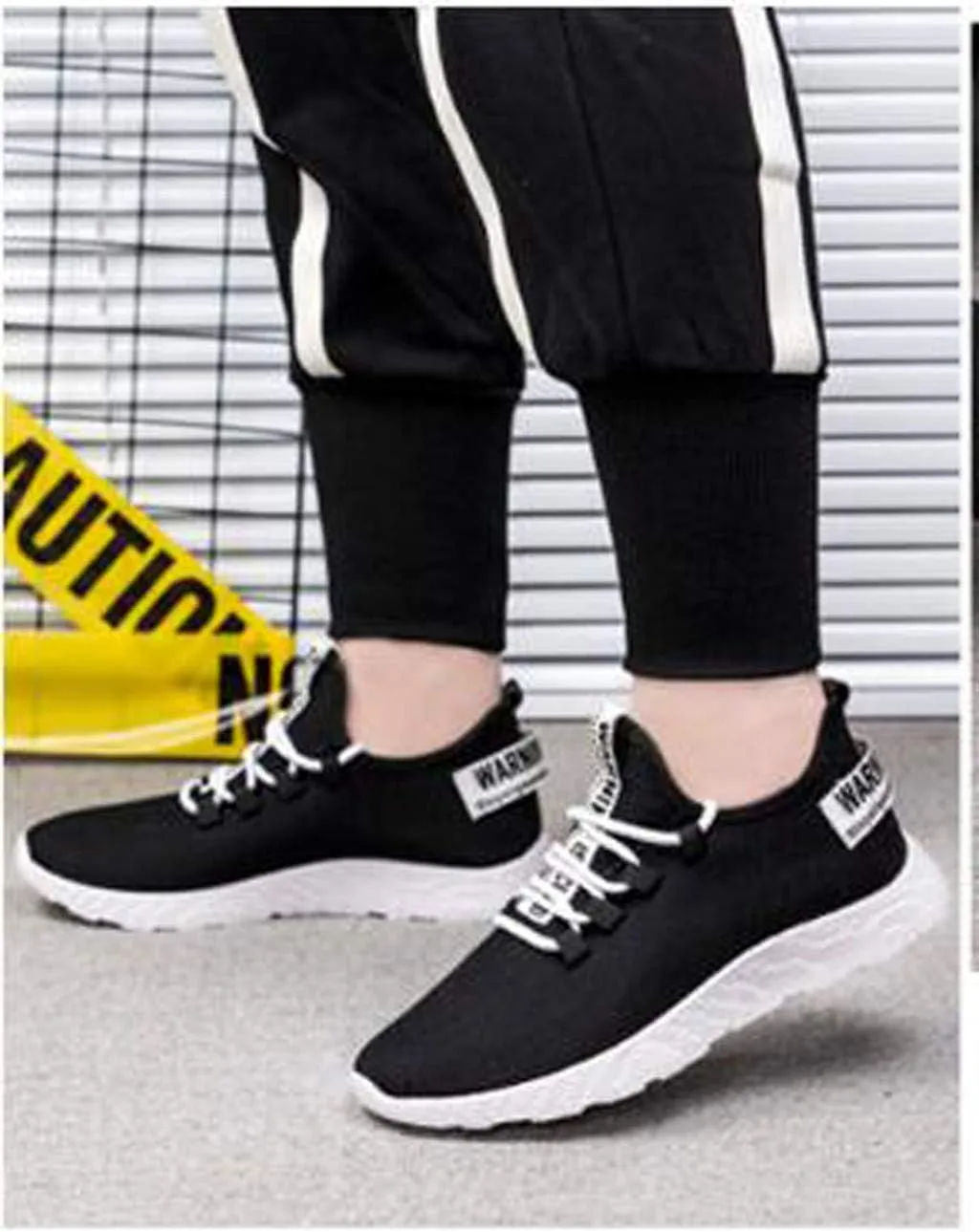 SBGMoSJ Womens Walking Shoes Slip On Sneakers Wide Width Slip On Walking Shoes Women 9.5 Black Shoes Women Wide Heel Womens Casual Sneakers Black and White Black Slip On Tennis Shoes Female