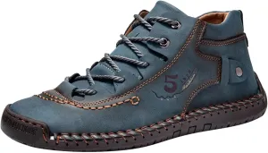 Shoes Casual Men Leather Fashion Summer and Autumn Men Leather Shoes Flat Soft Leather Casual Shoes for Men Size 13