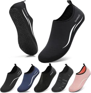 Sixspace Water Shoes for Women Men Aqua Socks Swim Shower Beach Barefoot Pool Quick-Dry Non Slip Lake Surf