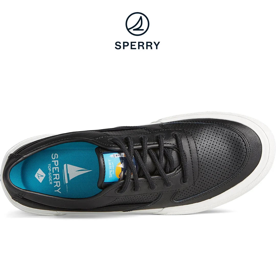 Sperry Men's Soletide Sneaker - Black/White (STS23461)