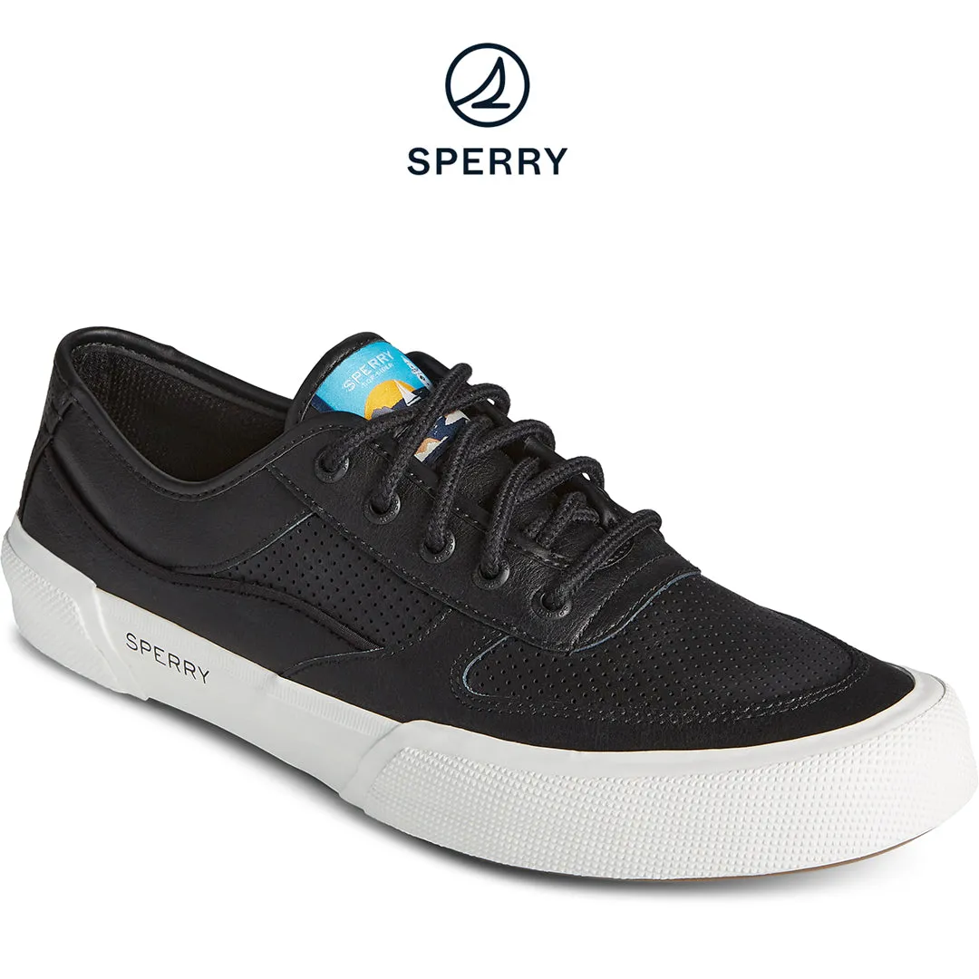 Sperry Men's Soletide Sneaker - Black/White (STS23461)