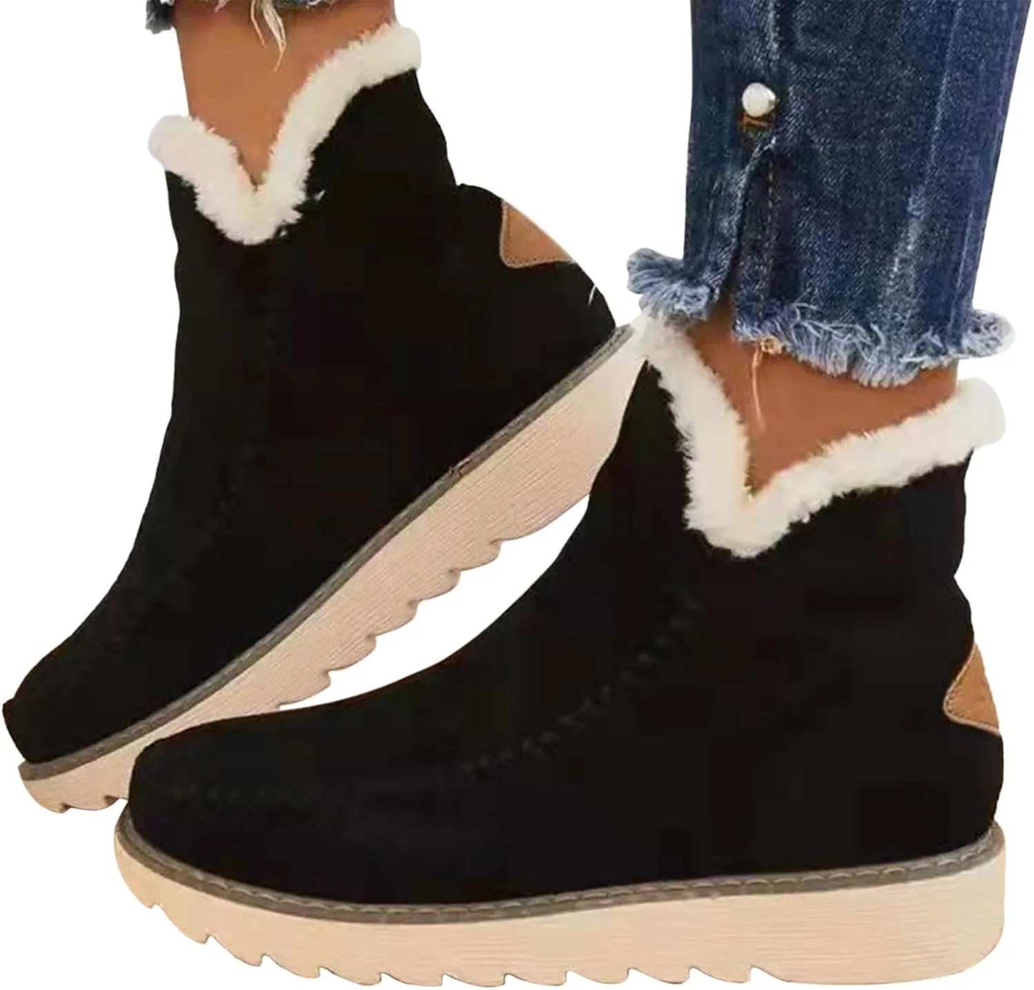 Tall Snow Boots for Women 2023 Snow Boots for Women Cute Size 12 Women Winter Boots Non Slip Women Boots Winter Shoes Botas Para Nieve Mujer