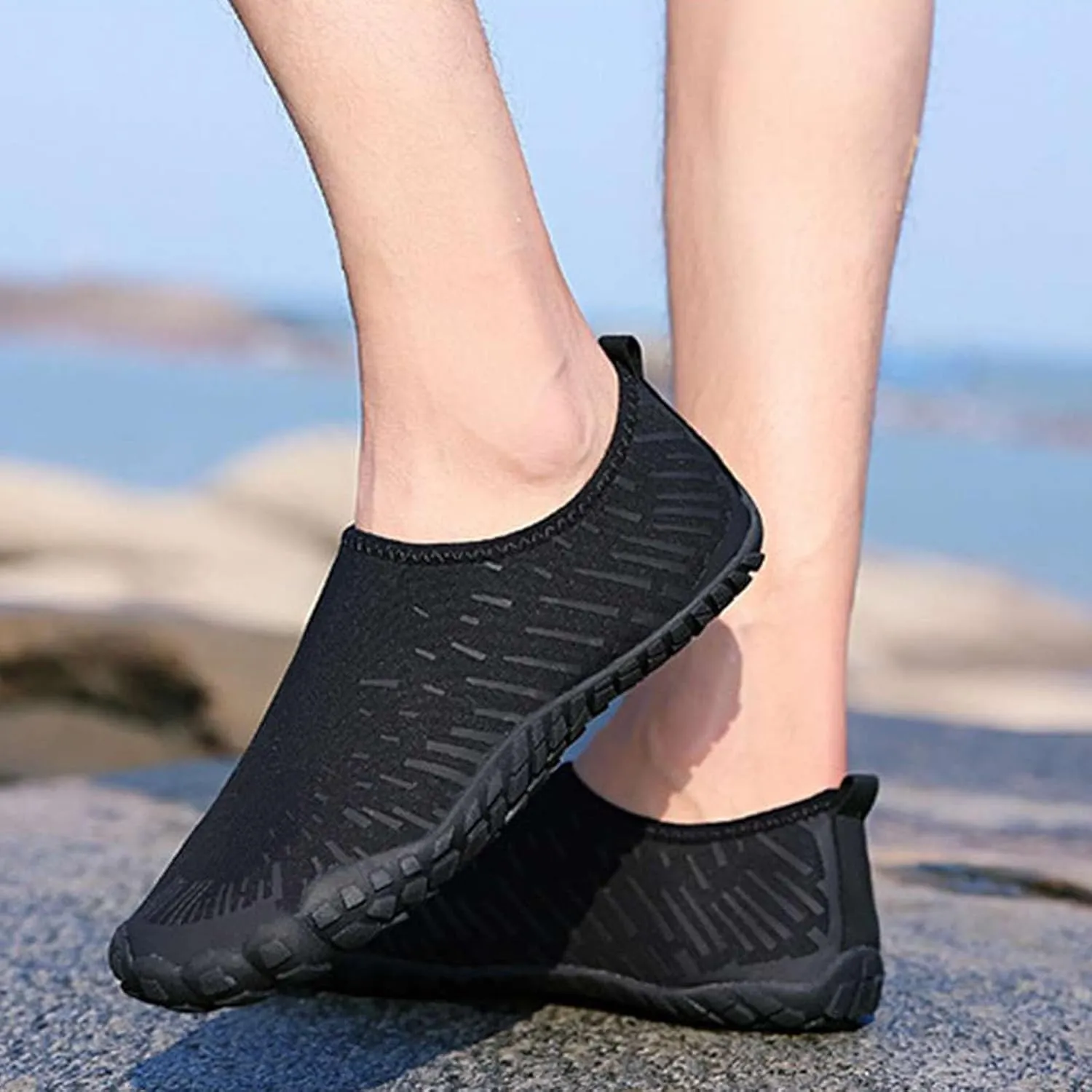 Water Shoes Women Men Barefoot Quick Dry Aqua Socks for Swimming Beach Pool Surf Hiking Kayaking Yoga Outdoor Sports Activities