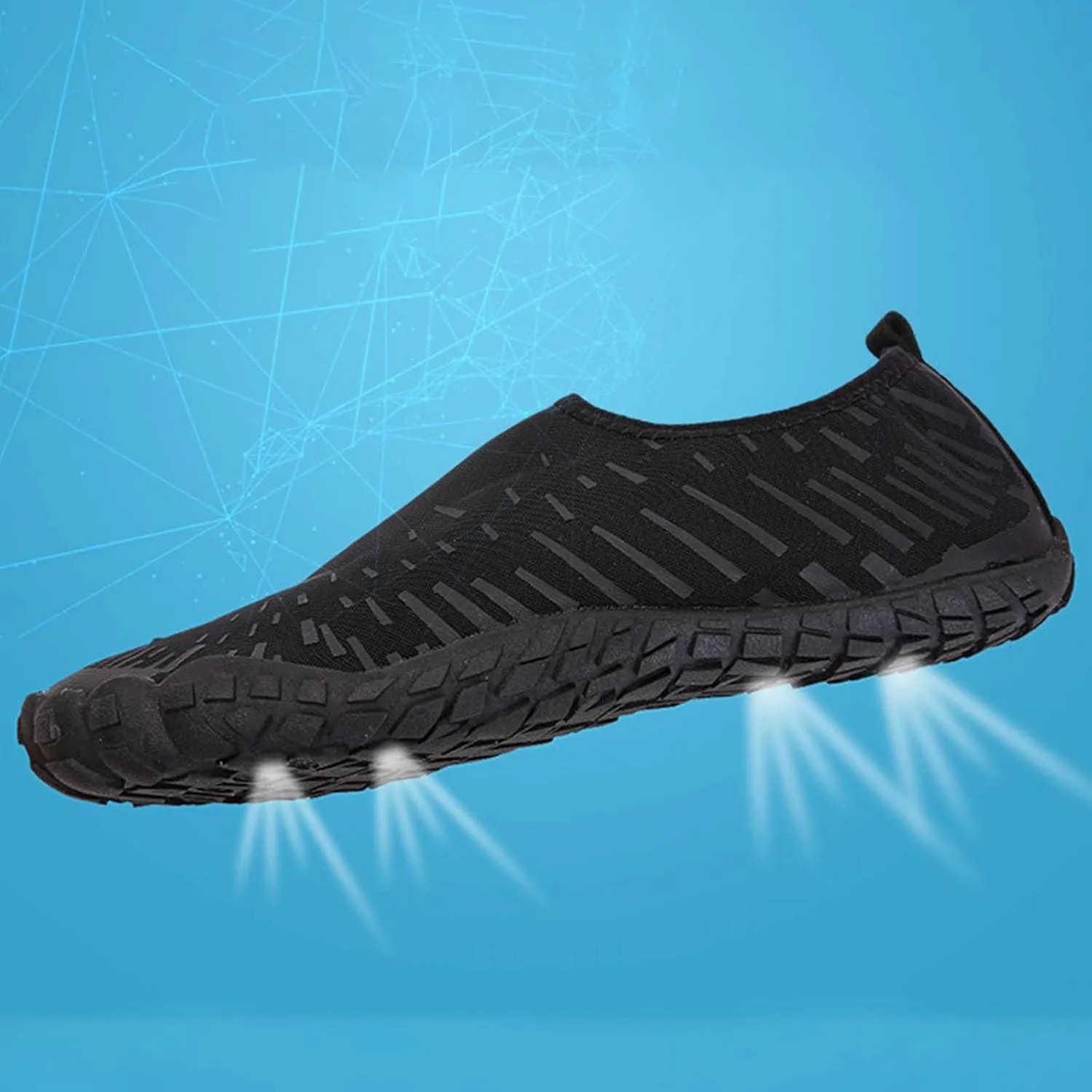 Water Shoes Women Men Barefoot Quick Dry Aqua Socks for Swimming Beach Pool Surf Hiking Kayaking Yoga Outdoor Sports Activities