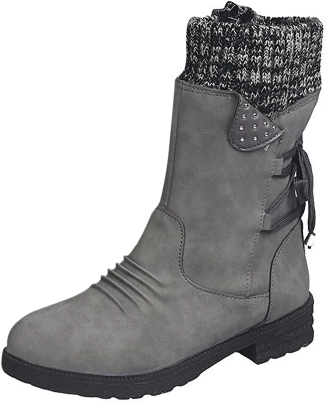 Waterproof Snow Boots for Women Walking Snow Boot Wide Width Women Wedge Winter Boots for Women Ankle Booties Wide Width Winter Boots for Woman Botas De Mujer Para El Frio De Vestir
