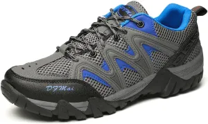 Waterproof Trekking Boots for Mens Womens Hiking Boots Outdoor Hiking Trekking Climbing Fishing Shoes Lightweight Trainers