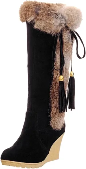 Winter Boots for Women Wide Width 11 Short Waterproof Winter Boots for Woman Womens Winter Boots Waterproof Warm Woman Winter Boots Knee High Wide Calf Snow Shoes for Women Extra Wide
