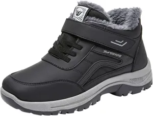 Winter Snow Boots for Women Extra Wide Calf Women's Slip on Work Boots Waterproof Womens Winter Warm Knee High Down Snow Boots Waterproof Zapatos De Nieve Para Mujer Botas De Trabajo Para Nieve