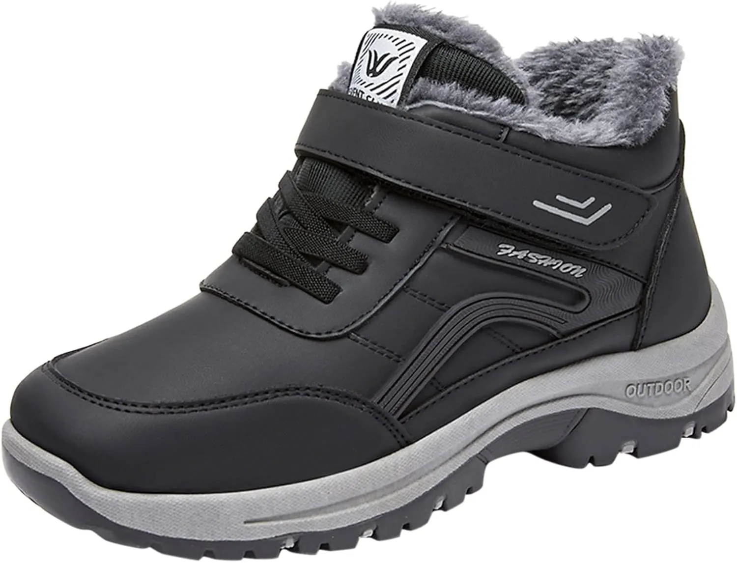 Winter Snow Boots for Women Extra Wide Calf Women's Slip on Work Boots Waterproof Womens Winter Warm Knee High Down Snow Boots Waterproof Zapatos De Nieve Para Mujer Botas De Trabajo Para Nieve